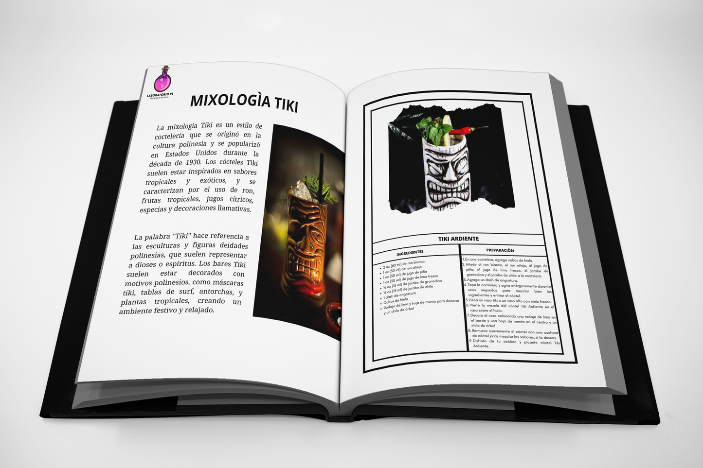 Recetario Mixología 1 TIKI